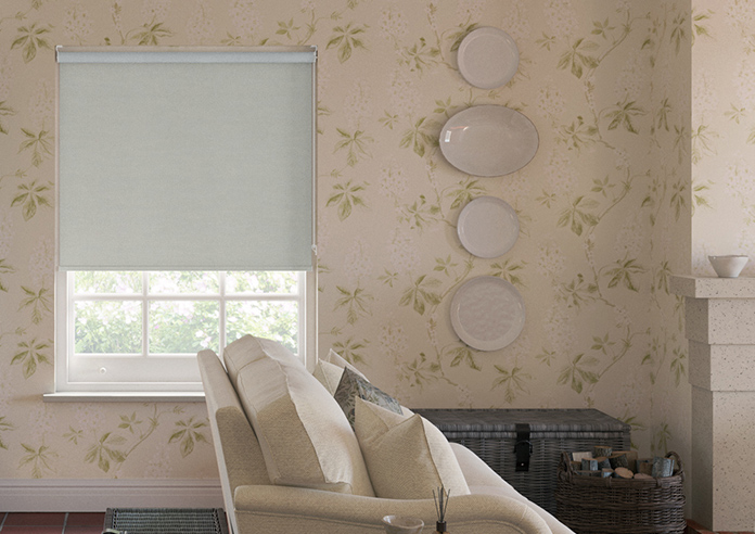 Solento (Blackout), Crisp Grey - Roller Blind - Image 3
